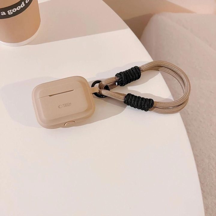 dėklas Apple AirPods Pro 1/2“ – šviesiai rudas