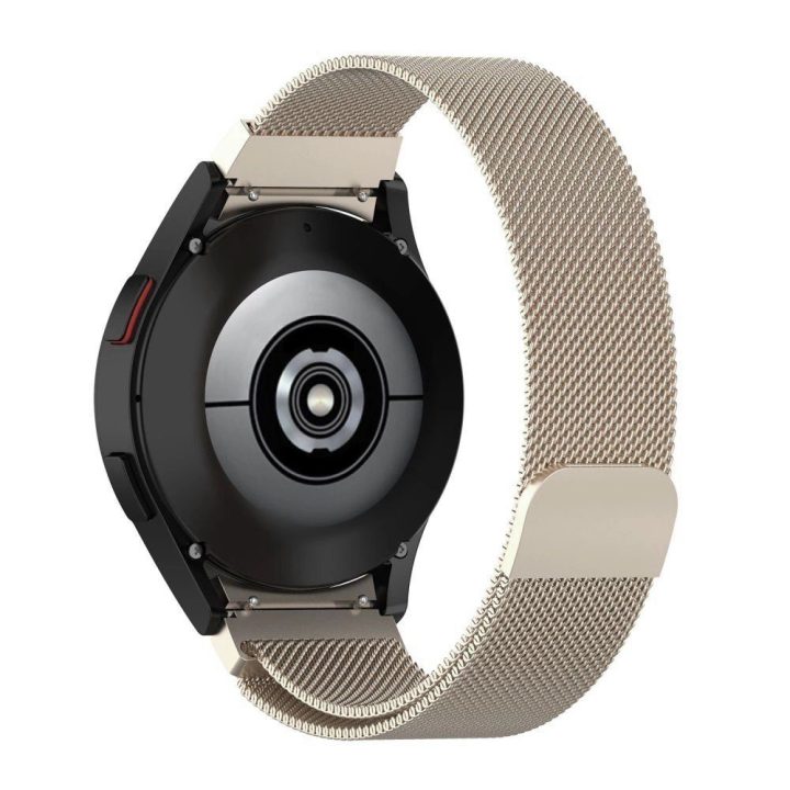 Band“ skirta Samsung Galaxy Watch 4“ / 5 / 5 Pro / 6 / 7 / FE – auksinė