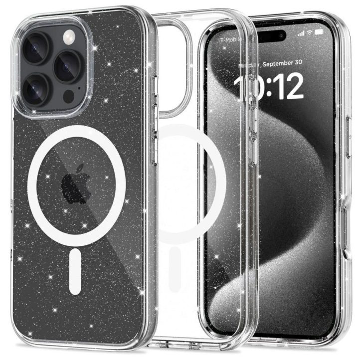 dėklas iPhone 16 Pro“ – skaidrus