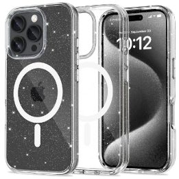 dėklas skirtas iPhone 16 Pro Max“ telefonui – skaidrus