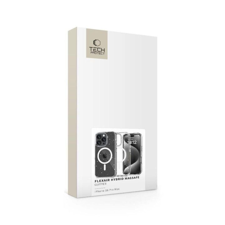 dėklas skirtas iPhone 16 Pro Max“ telefonui – skaidrus