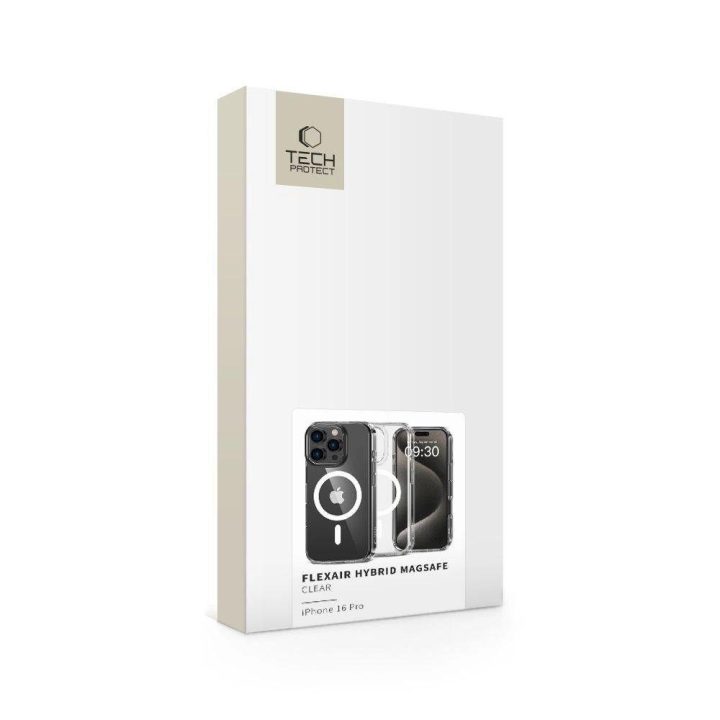 dėklas iPhone 16 Pro“ telefonui – skaidrus