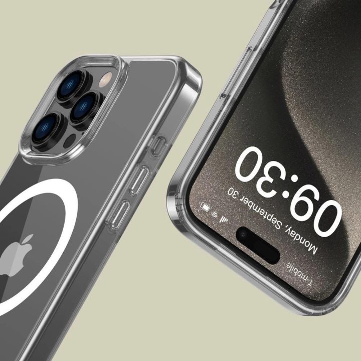 dėklas iPhone 16 Pro Max - skaidrus