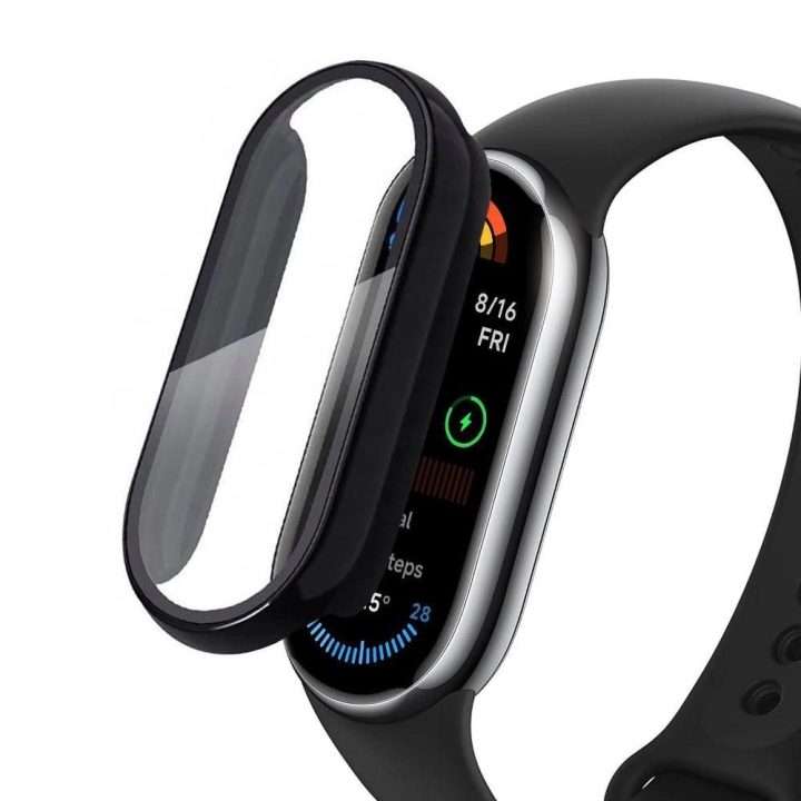 dėklas Xiaomi Smart Band 9 / 9 NFC - juodos spalvos