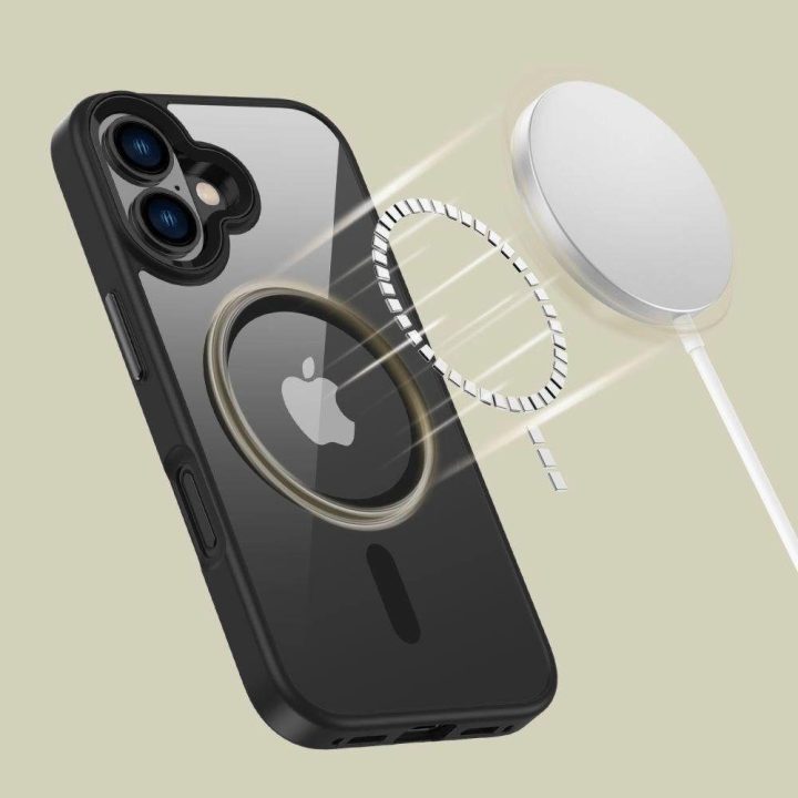 MagSafe iPhone 16 dėklas - skaidrus