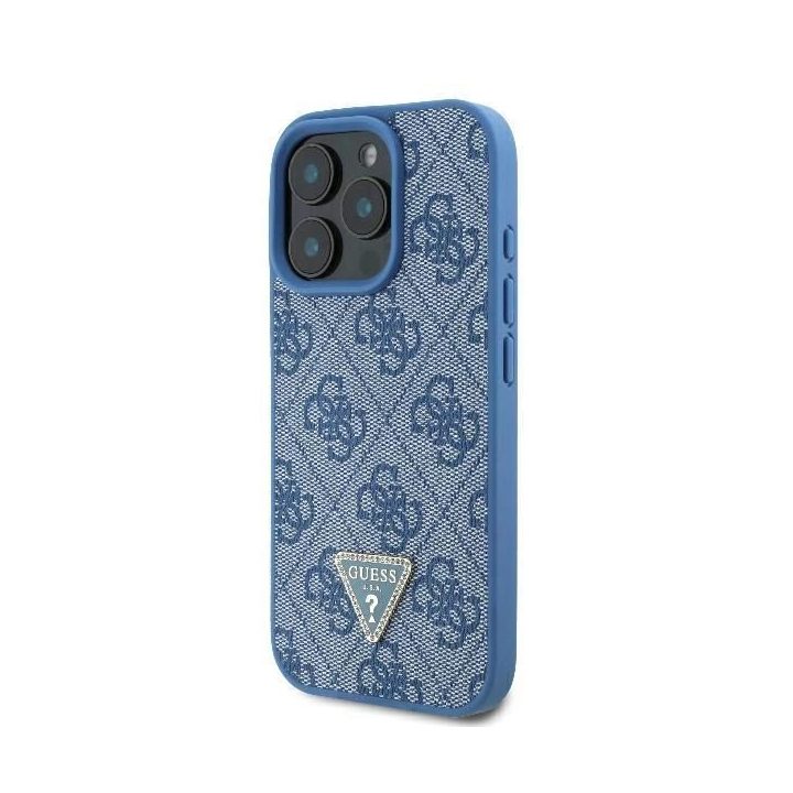 Guess“ dėklas iPhone 16 Pro“ - mėlynas