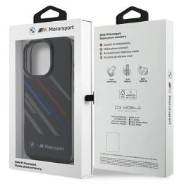BMW Motosport IML iPhone 16 Pro“ dėklas – juodas
