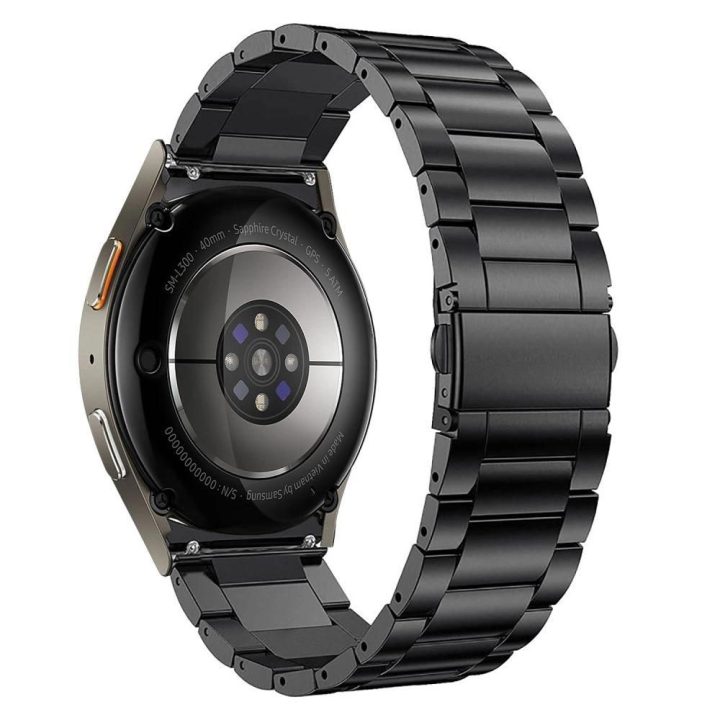 apyrankė Samsung Galaxy Watch 4“ / 5“ / 5 Pro“ / 6“ / 7“ / FE“ - juoda