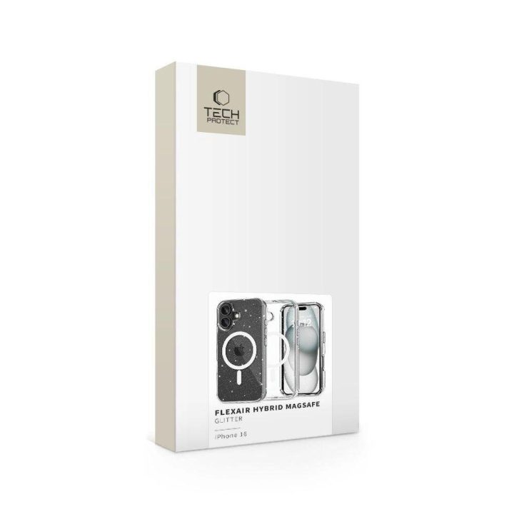 iPhone 16“ dėklas – skaidrus