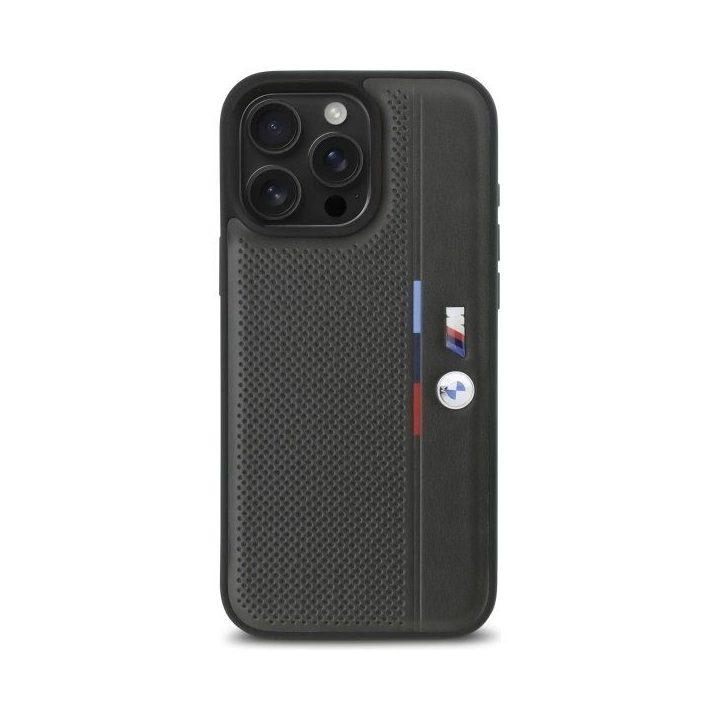 BMW M dėklas iPhone 16 Pro - Tamsiai pilka