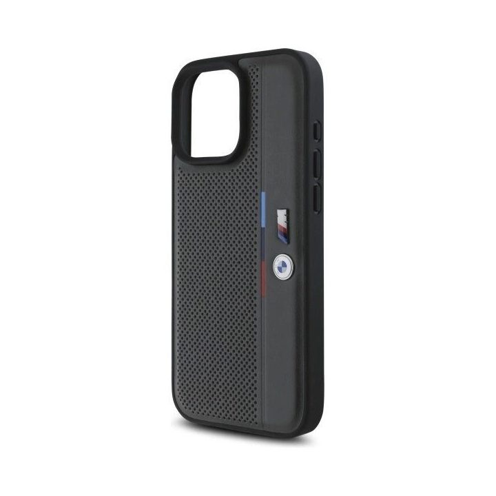 BMW M dėklas iPhone 16 Pro - Tamsiai pilka