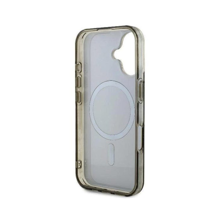 Telefonas Guess IML 4G, skirtas MagSafe iPhone 16 Plus - rudas
