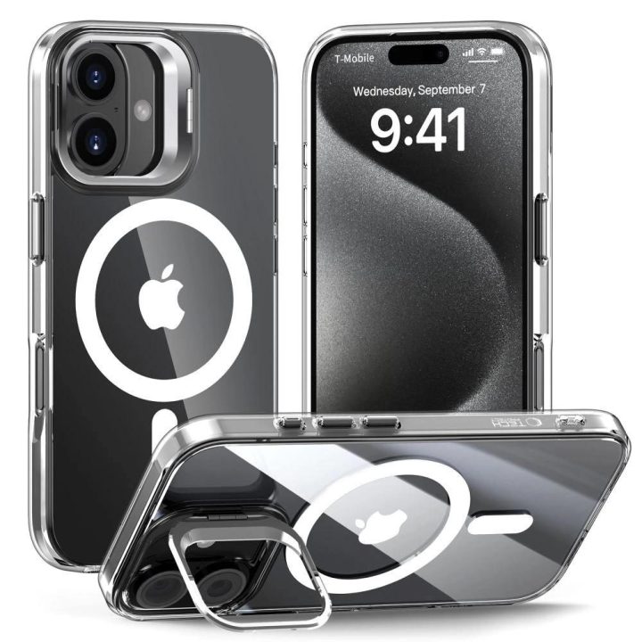 iPhone 16 dėklas - permatomas