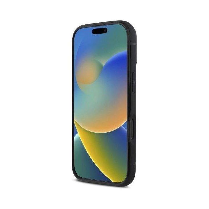 BMW dėklas-kišenėlė su kortele iPhone 16 Pro Max“ – juoda