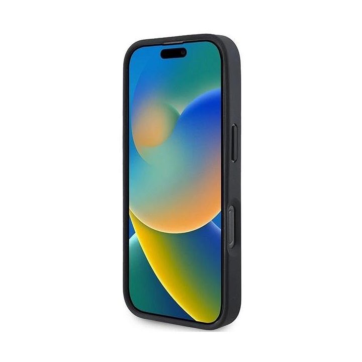BMW“ odinis metalinis “ dėklas iPhone 16 Pro Max“ – juodas