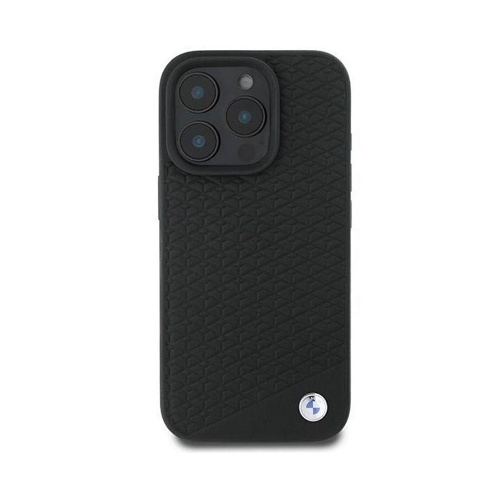 BMW“ odinis metalinis “ dėklas iPhone 16 Pro Max“ – juodas