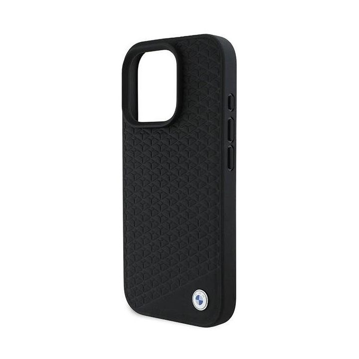 BMW“ odinis metalinis “ dėklas iPhone 16 Pro Max“ – juodas