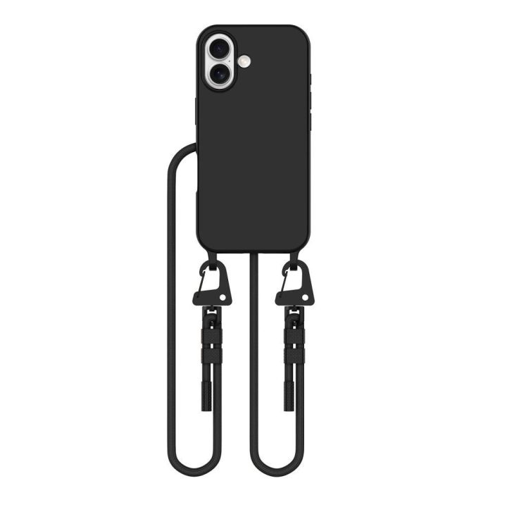 iPhone 16“ dėklas – juodas