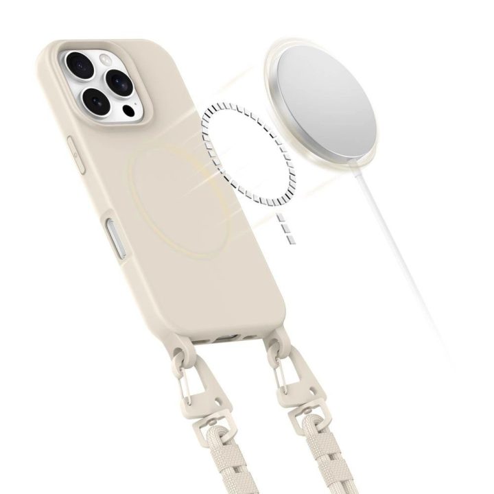 dėklas iPhone 16 Pro Max - Smėlio spalvos