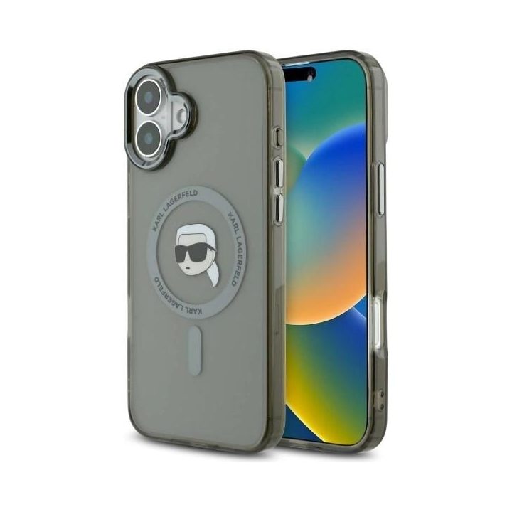 iPhone 16 Plus dėklas – juodas