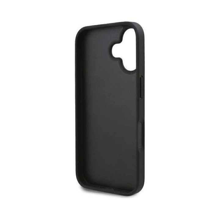 dėklas kortelių laikikliu iPhone 16 – juodas