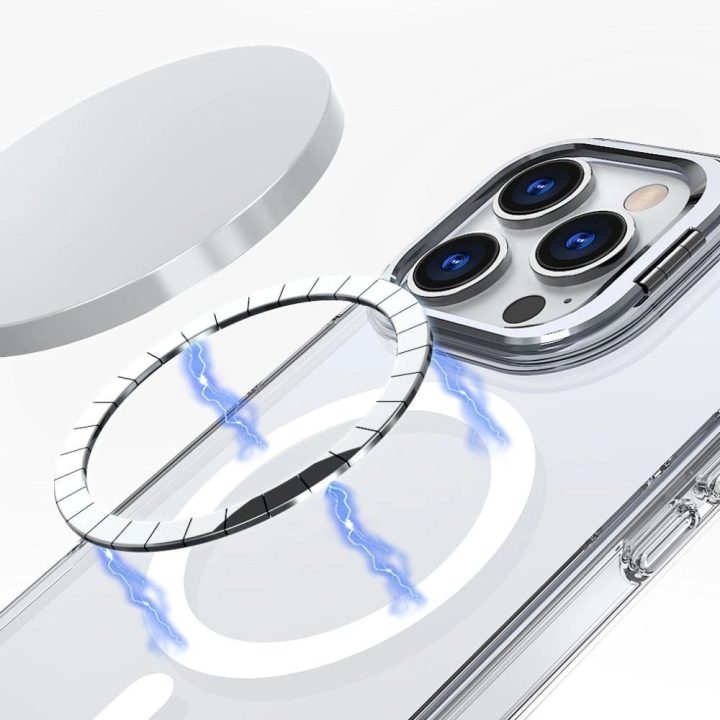 dėklas iPhone 16 Pro“, skaidrus