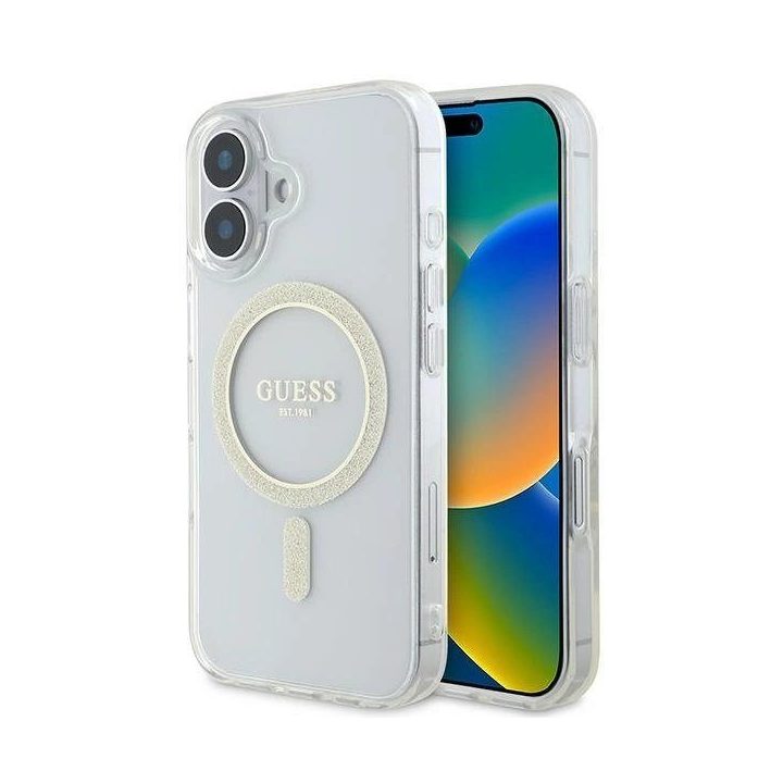 iPhone 16 dėklas – skaidrus