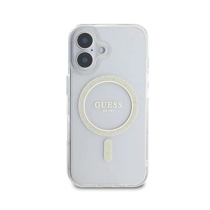 iPhone 16 dėklas – skaidrus