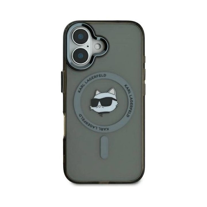 iPhone 16“ dėklas – juodos spalvos