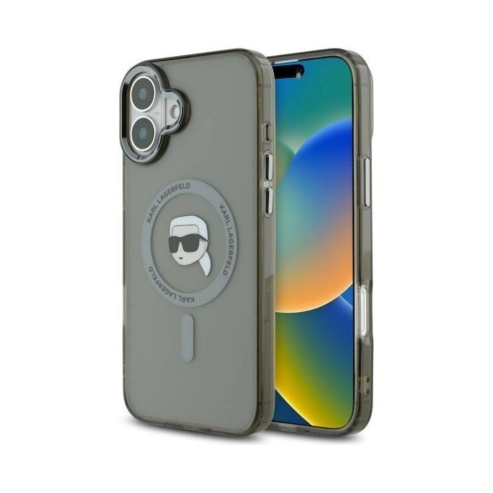 iPhone 16 dėklas – juodas