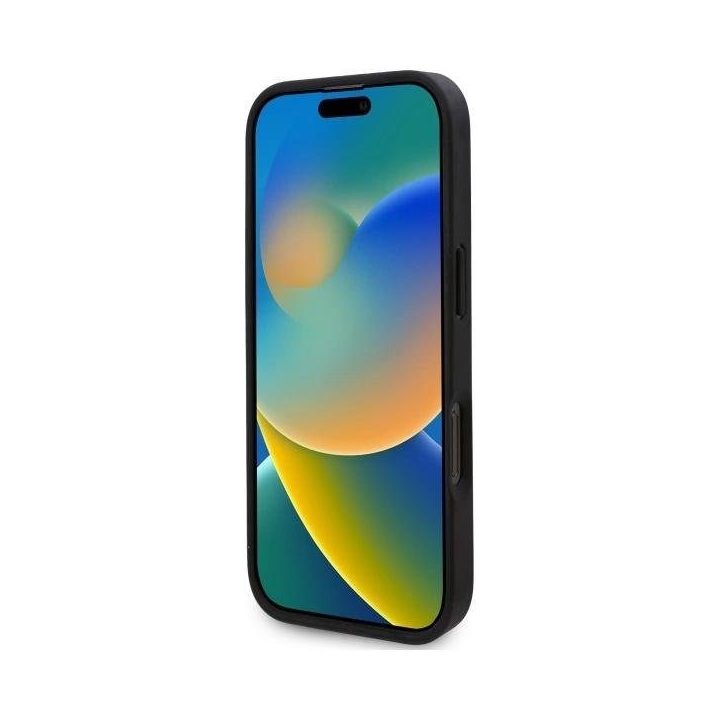 dėklas su Karl Head“ motyvu skirtas iPhone 16 Pro Max“ – juodos spalvos