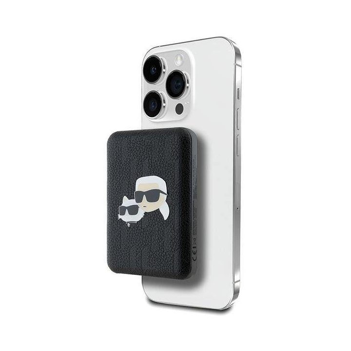 ndukcinis belaidis įkroviklis 16 W 5000 mAh juodas/juodas