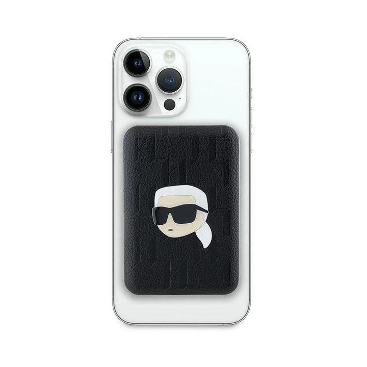 Powerbankas 5000mAh black/black Karl Head Pin MagSafe