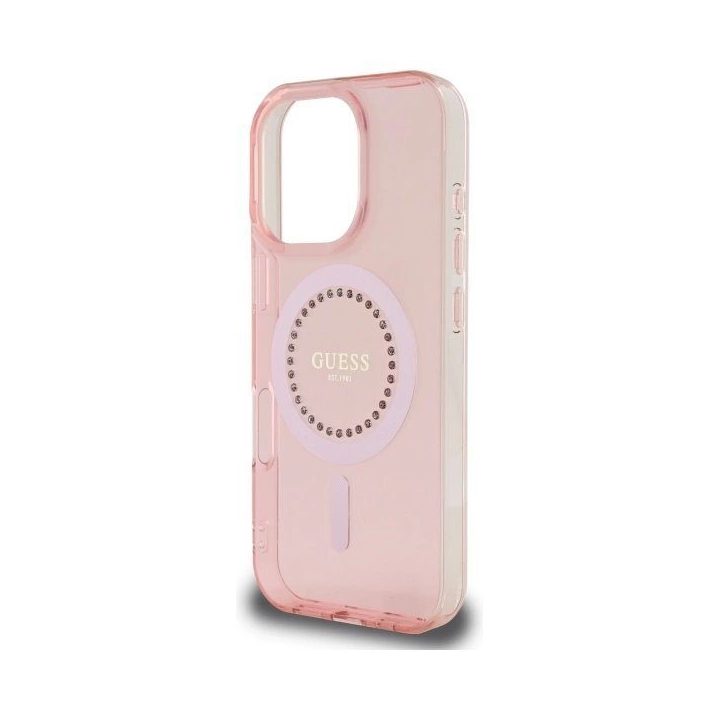 iPhone 16 Pro dėkliukas rausva spalva