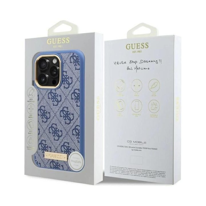 Dėklas iPhone 16 Pro“ — mėlynas