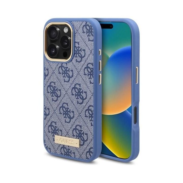 Dėklas iPhone 16 Pro“ — mėlynas