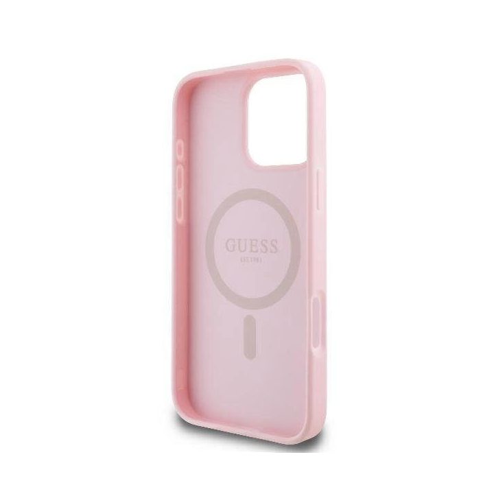 MagSafe iPhone 16 Pro“ dėklas – rausvas