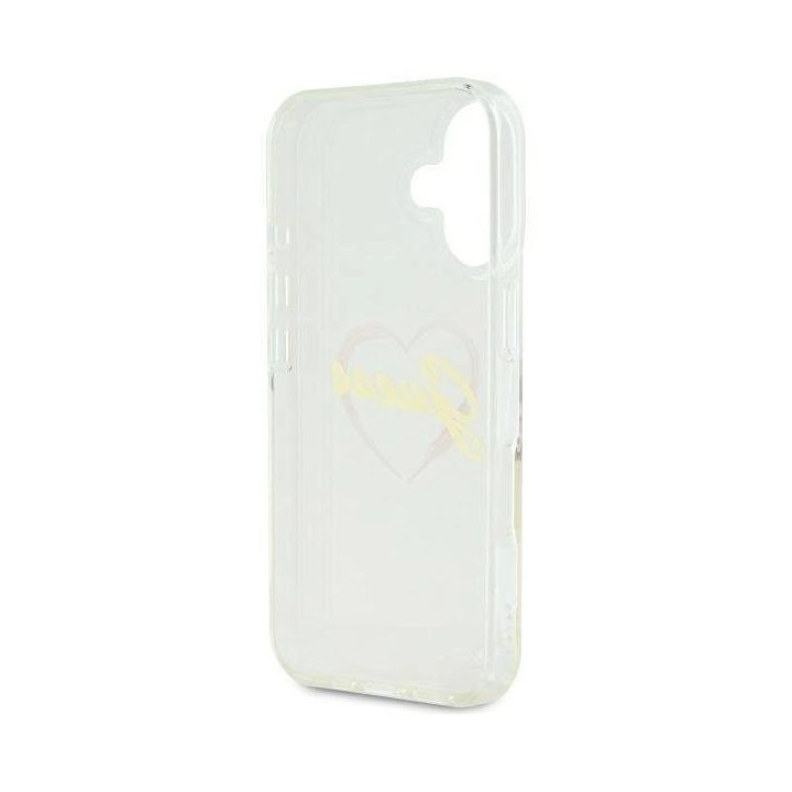 Guess IML dėklas iPhone 16 plus“ – permatomas