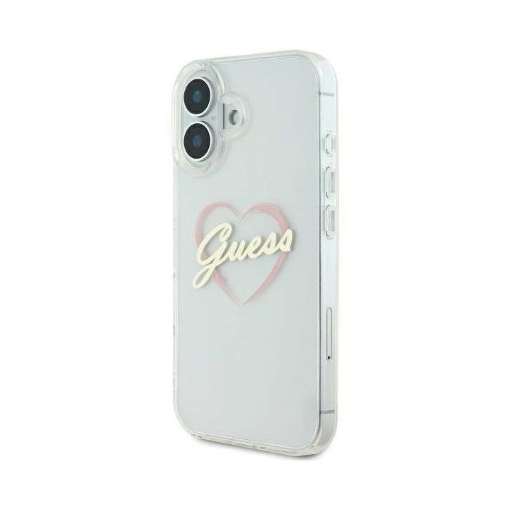 Guess IML dėklas iPhone 16 plus“ – permatomas