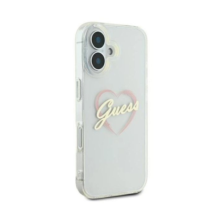 Guess IML dėklas iPhone 16 plus“ – permatomas