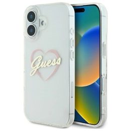 Spėju, kad IML Heart iPhone 16 dėklas - skaidrus