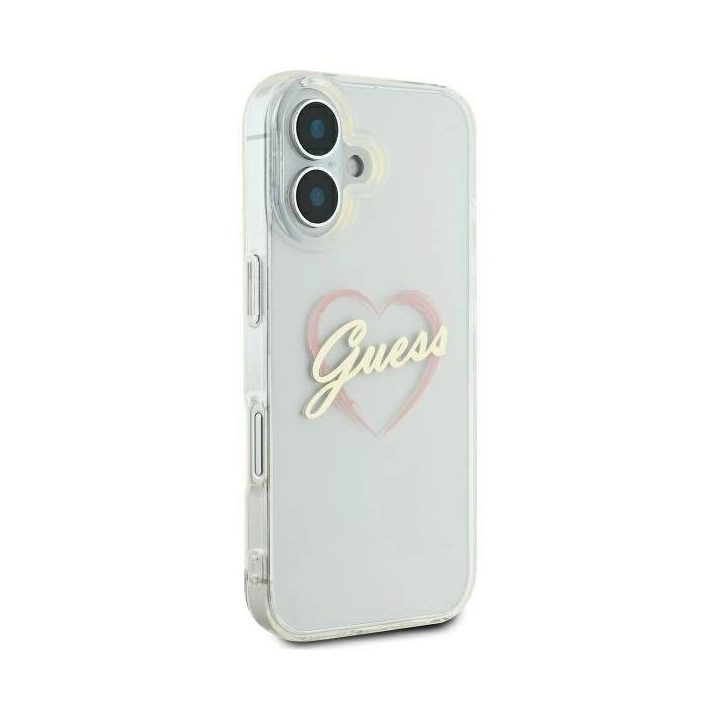 Spėju, kad IML Heart iPhone 16 dėklas - skaidrus