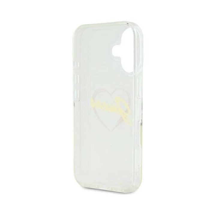 Spėju, kad IML Heart iPhone 16 dėklas - skaidrus