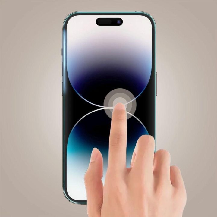 grūdintas stiklas iPhone 16 Pro - skaidrus (3 vnt.)