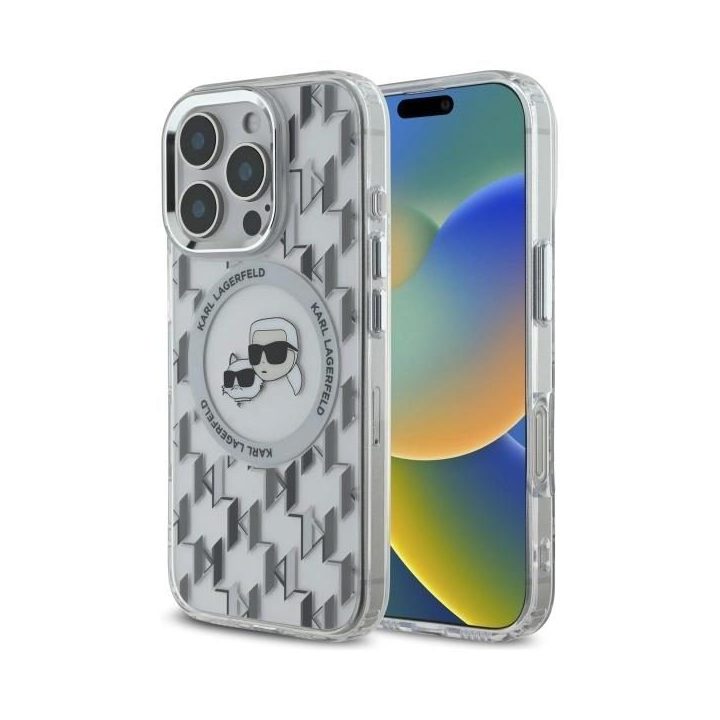 iPhone 16 Pro“ dėklas – skaidrus