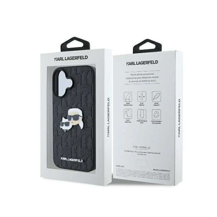 iPhone 16 telefono dėklas – juodas
