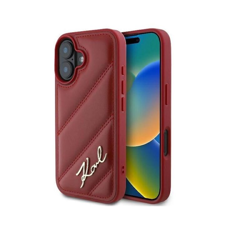 iPhone 16 dėklas - raudonas