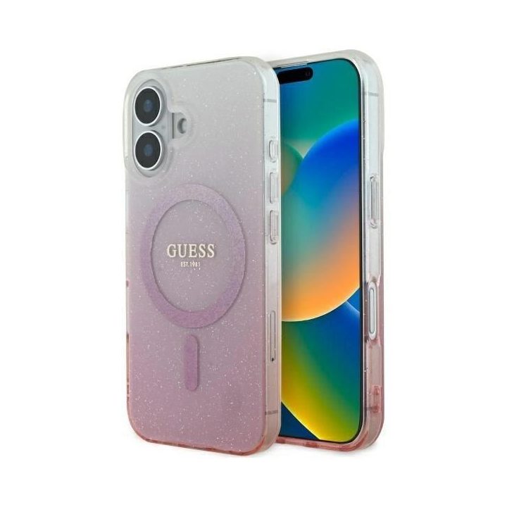 iPhone 16“ dėklas – rožinis