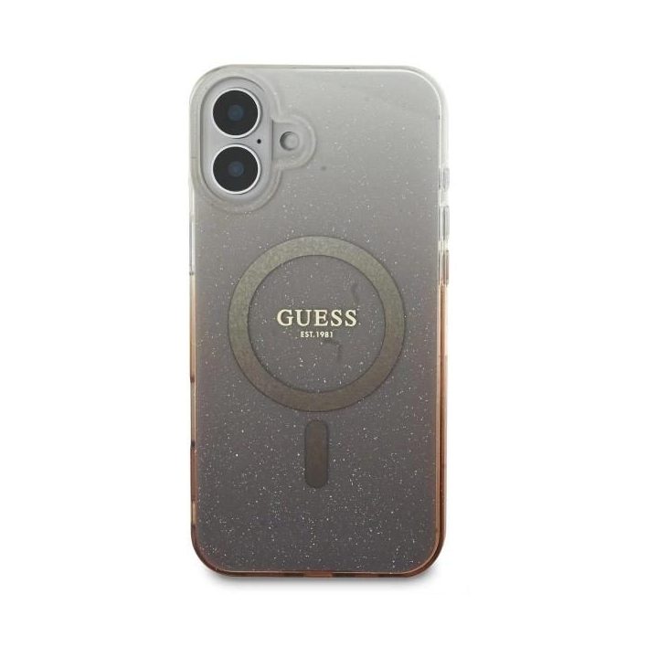 iPhone 16 dėklas - Rudos spalvos