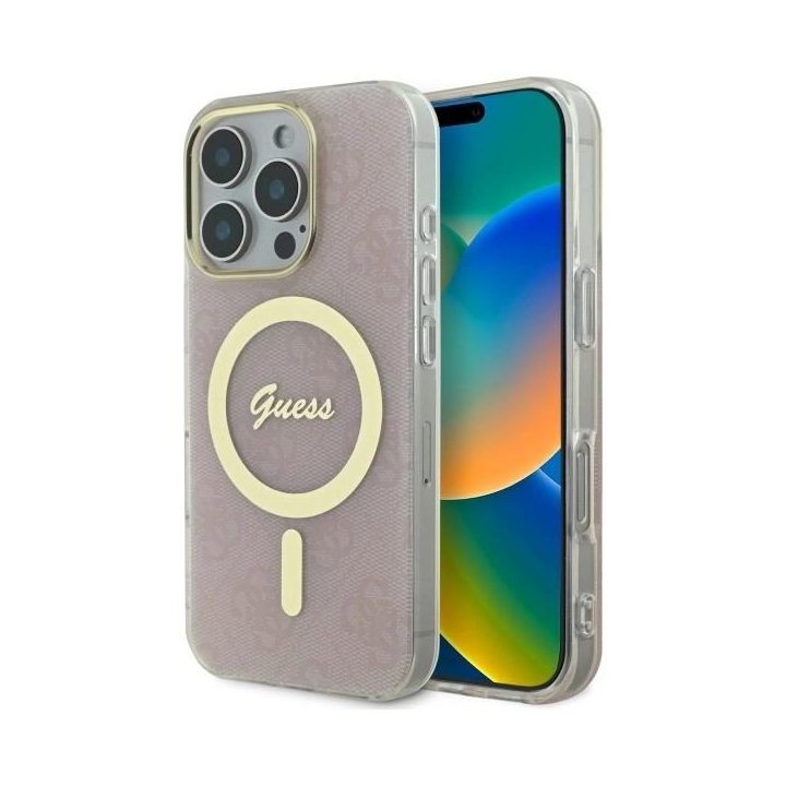 dėklas iPhone 16 Pro – rožinis